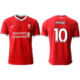 Fußballtrikots Liverpool Sadio Mane 10 2020-2021 Kurzarm Heimtrikotsatz kaufen